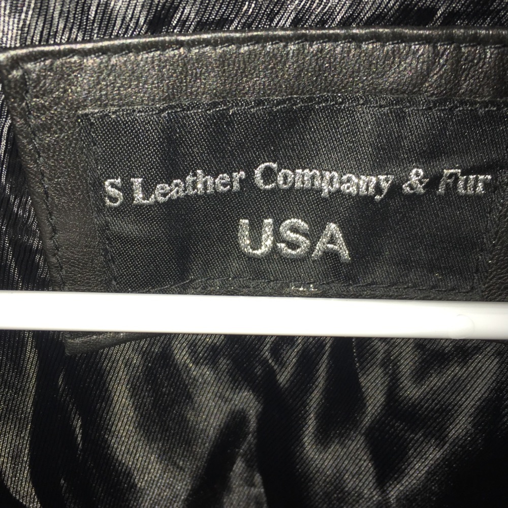 NWOT leather half jacket - Picture 3 of 6